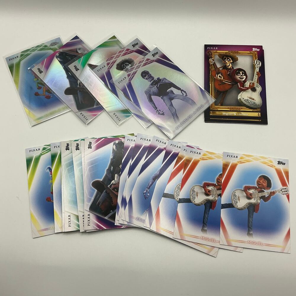 Topps Disney Pixar Coco Card Lot Foils Inserts Numbered Card